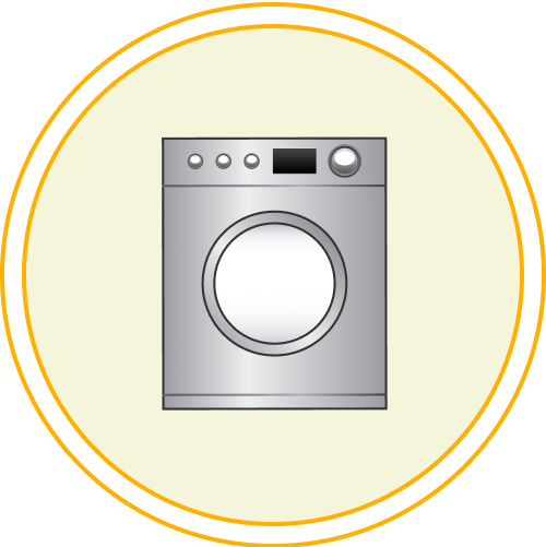 Cold Water Laundry Icon